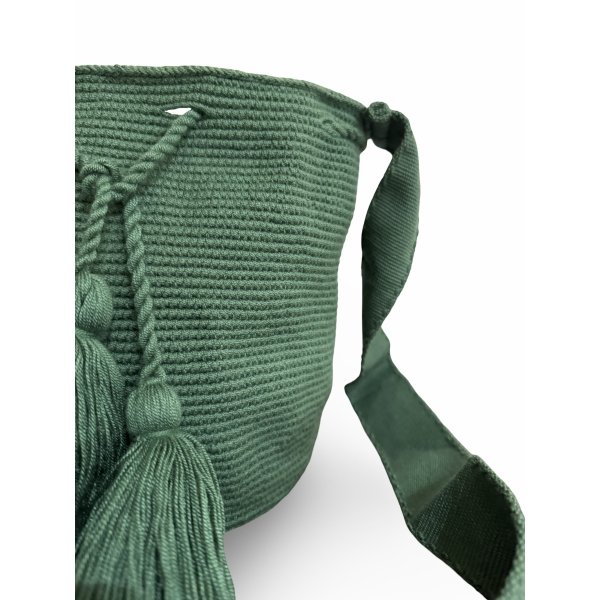 green colombian mochila