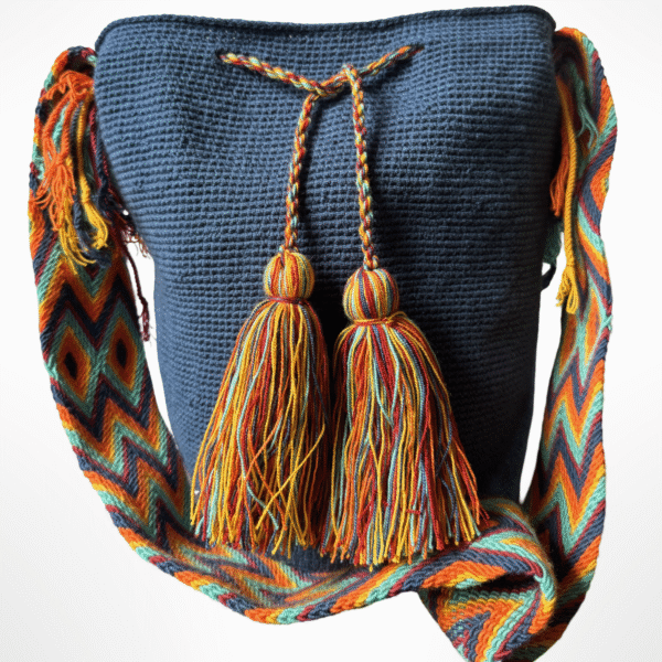 Blue Wayuu Mochila