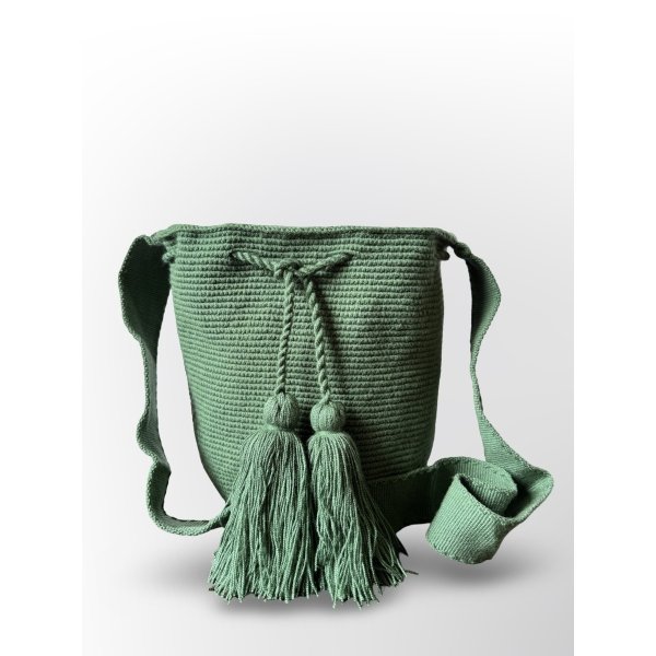 green colombian mochila