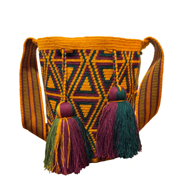 Cumbia Soul Handmade Bucket Wayuu Mochila Bag