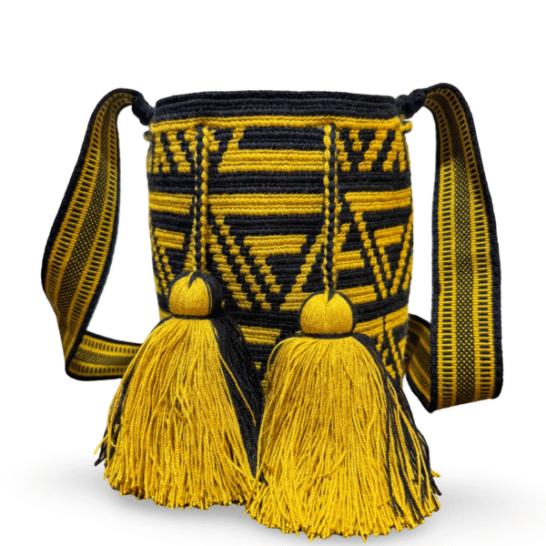Unique Yellow Colombian Artisanal Bag