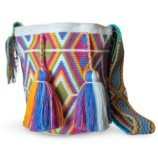 Arcoíris ⦁ Vivid Colombian Artisanal Bucket Bag