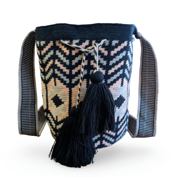 Colombian Artisanal Large Wayuu Crossbody Bag