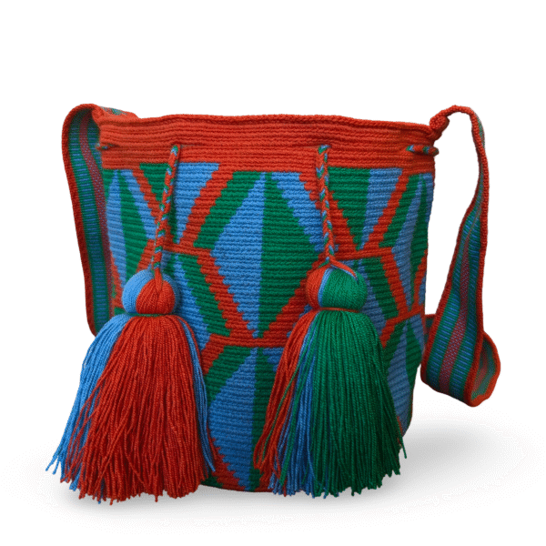 Breeze Colorful Handmade Colombian Wayuu Crossbody Bag