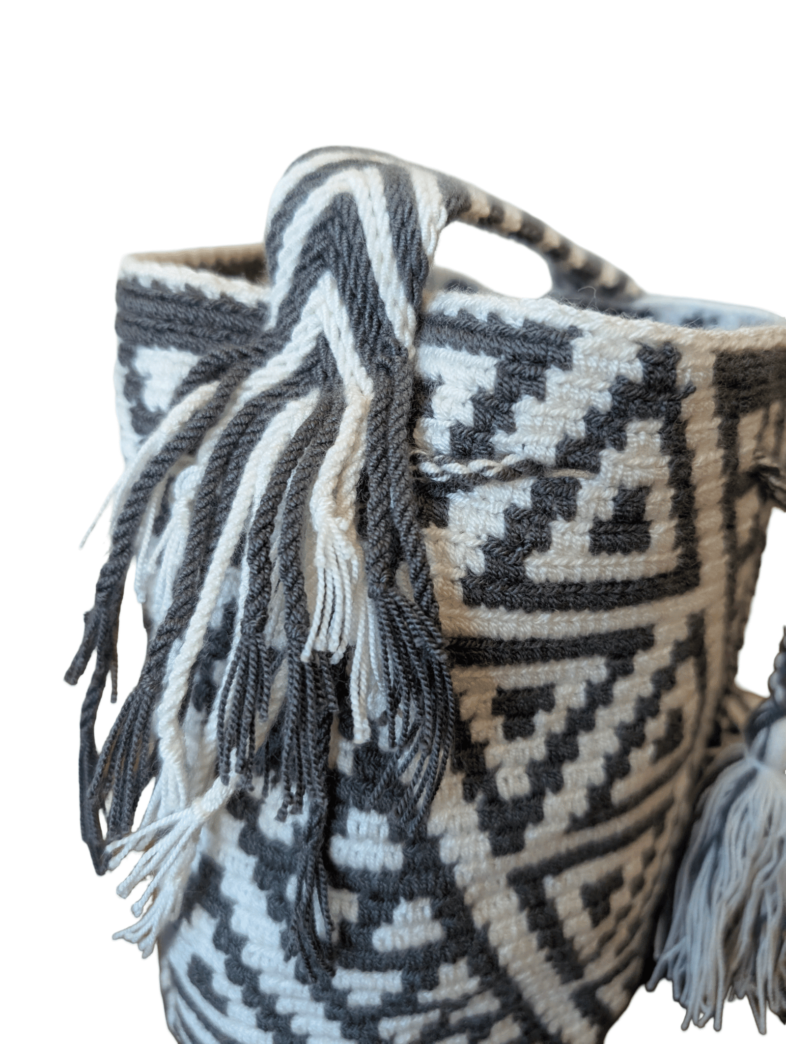 Arena ⦁ Traditional Colombian Mochila Wayuu Bag - Image 7