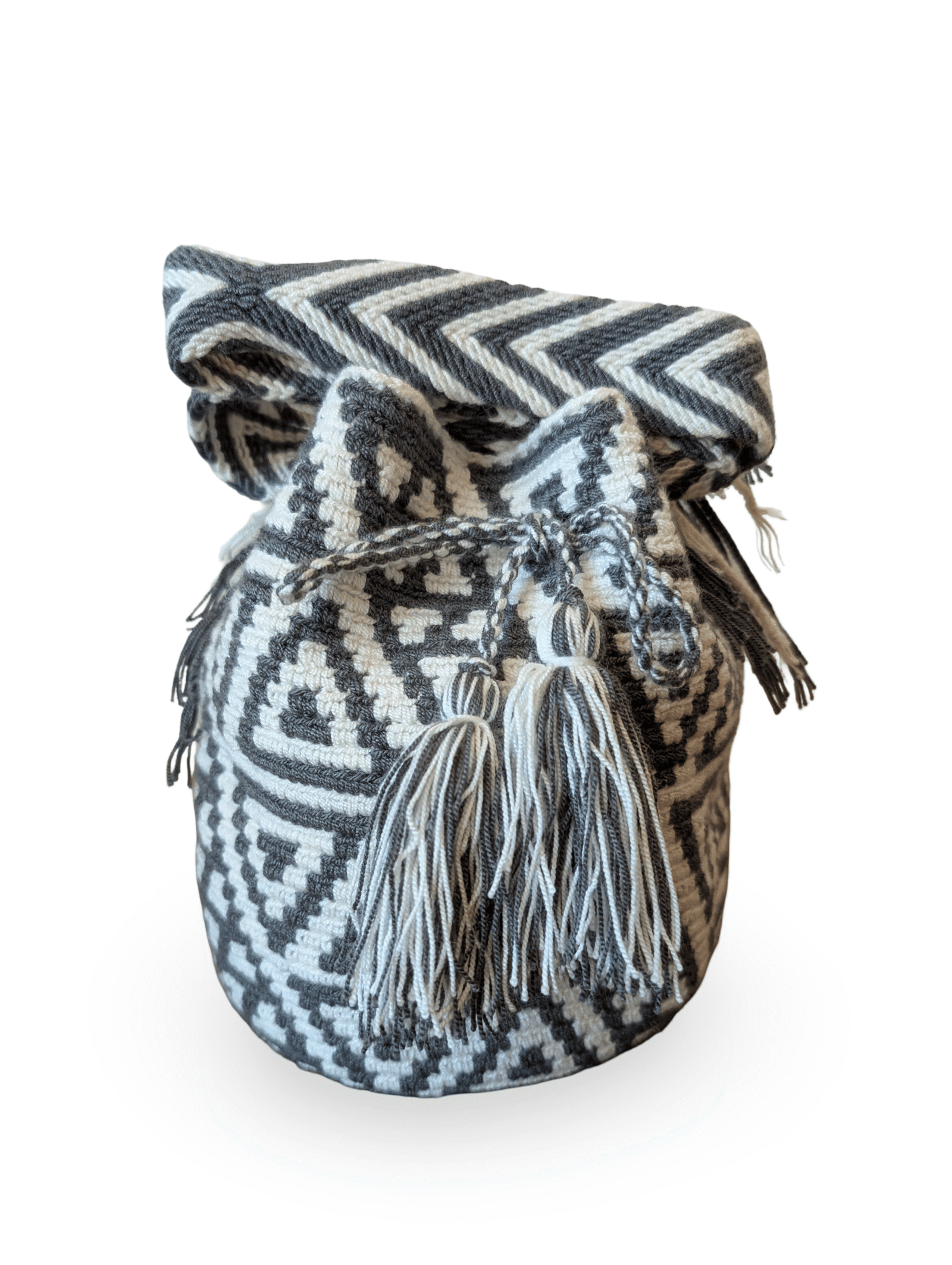 Arena ⦁ Traditional Colombian Mochila Wayuu Bag - Image 4