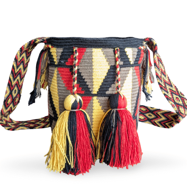 Eclipse One of a Kind Handwoven Wayuu Mochila Bag