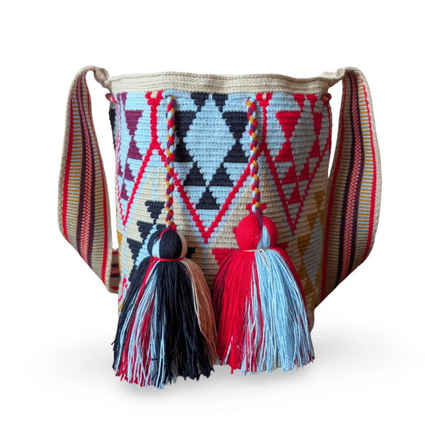 Coastal Dream ⦁ Colombian Handwoven Wayuu Crochet Bag