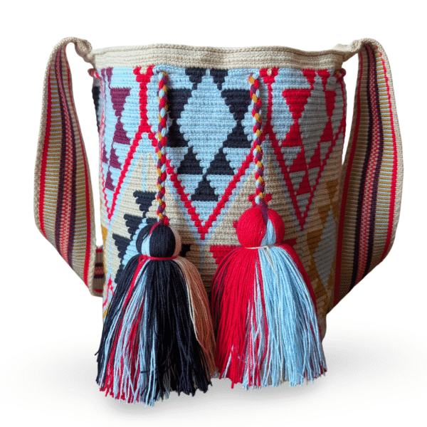 Coastal Dream ⦁ Colombian Handwoven Wayuu Crochet Bag
